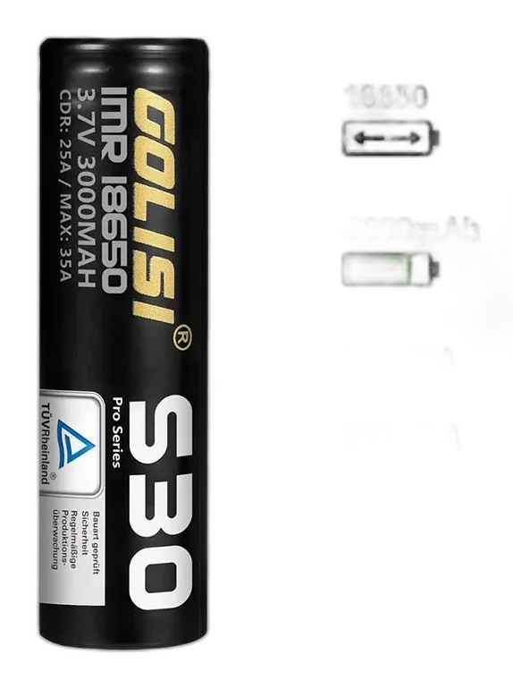 Golisi S30 18650 Akku