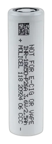 Molicel P26A 18650 Hochstrom-Akku