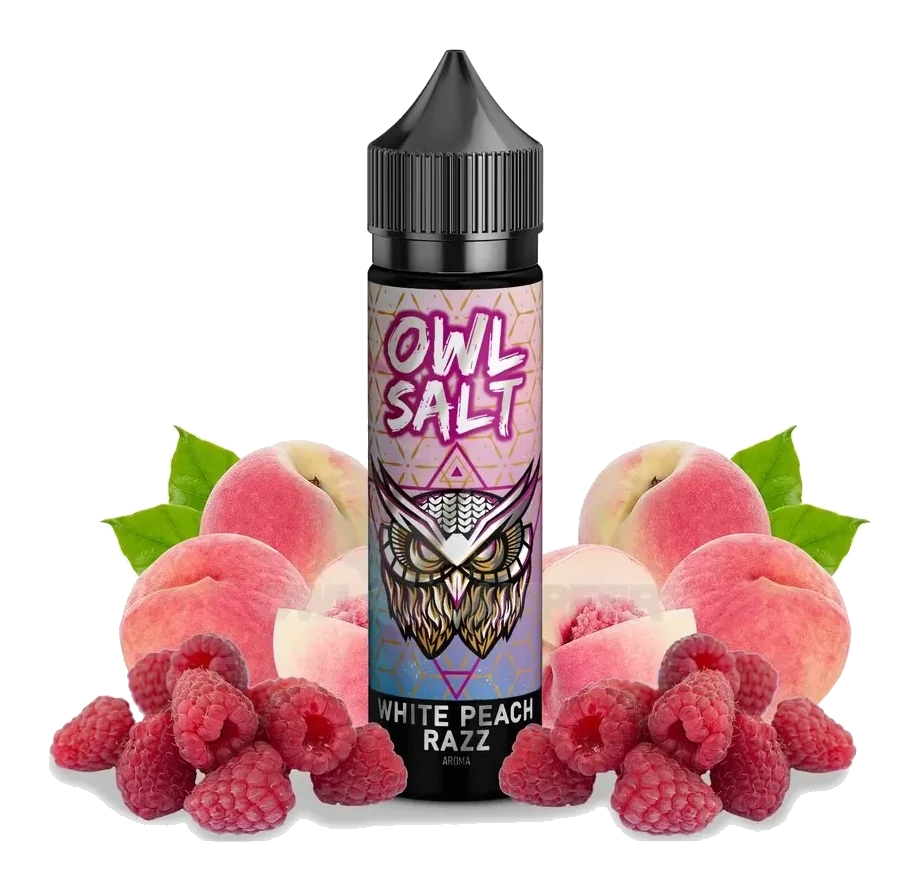 Owl Salt White Peach Razz Longfill Aroma