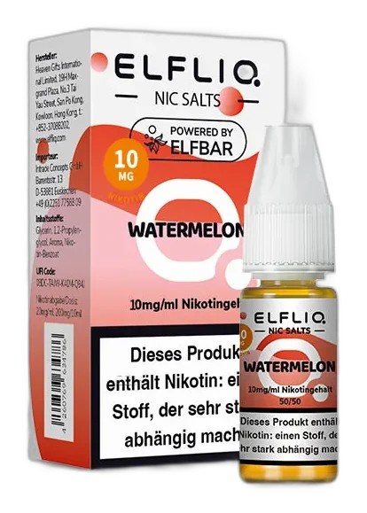 ELFLIQ Watermelon Nikotinsalz Liquid